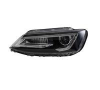 NCTPICLC Phares Voiture 2x Ensemble De Phares Voiture LED Clignotants Dynamiques Plug And Play Lampe Frontale DRL Pour VW Pour Jetta 2011 2012 2013 2014 Feux Avant