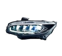 NCTPICLC Phares Voiture 2x Ensemble De Phares Voiture LED Clignotants Dynamiques Plug And Play Lampe Frontale DRL Pour Civic FK7 FK8 FK1 FK4 Type-r 2016-2021 Feux Avant(2016-2021 right drive)