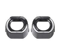 NCTPICLC Phares Voiture Couvercle De Carénage Intégré LED Yeux D'ange, Accessoires Décoration Phare Pour Lentille Projecteur, Voiture, 2.5 Ou 3 Pouces Feux Avant(2.5inches,B-white yellow)