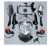 NCTPICLC Pour Fazer Pour FZ6 N Pour FZ6N 2007-2010 Ensemble Phares De Moto Support D'assemblage Couvercle Compteur Vitesse Rétroviseur Phare