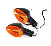 NCTPICLC Pour FZ6N Pour FZ6 Pour FZ-6N 2004 2005 2006 Ensemble Phares Moto Assemblage Support Rétroviseur Couvercle Compteur Vitesse Clignotant Phare(2 Wires Orange)