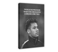 NCUDANK Impression sur toile de motivation sportive pour salon, chambre à coucher (30 x 45 cm)