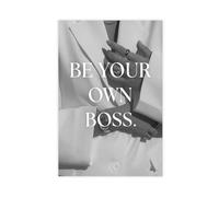 NCUDANK Poster de motivation femme sur toile pour décoration murale de salon, chambre à coucher 40 x 60 cm