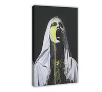 NCUDANK Poster sur toile The Eerie Nonne - Décoration murale pour salon, chambre à coucher - 20 x 30 cm