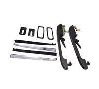 NCVCB Poignées Porte Extérieures voiture Poignées De Porte Voiture Avec Clés, Serrure Extérieure Av&ant Arrière Gauche Droite Pour Golf MK1 MK2 Pour Jetaa 191837205A 191837206A