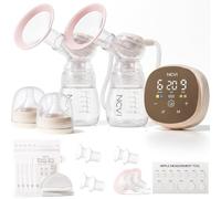 NCVI Tire Lait Électrique Double Ultra-Silencieux et Indolore Rose Clair