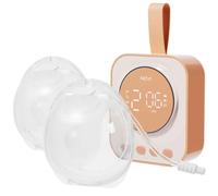 Ncvi-Tire-Lait Portable Mains Libres,Combiné Avec Moteur De Bain,4 Modes 9 Recyclables,21/24/28mm,Faible Bruit - Type Orange #B