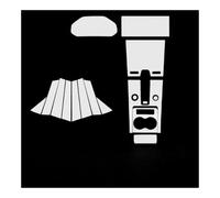 NCXKZLH Protecteur d'écran navigation Film De Protection Autocollant En TPU Pour Panneau De Boîte De Vitesses Pour Tiggo 8 Pro 2022 - 2023, Écran De Navigation, Intérieur Automobile