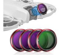 Nd And Cpl Filter Set, 4 Packs Nd8 Nd16 Nd32 Cpl Filters Compatible For Dji Neo Drone Accessories, Nd Filter For Neutral Density Camera Lens, Ultra-Thin Aluminum Frame