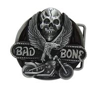 ND Crâne Moto Western Cowboy Ceinture Boucle Hommes Cowboy Ceinture Boucle Punk Accessoires,1