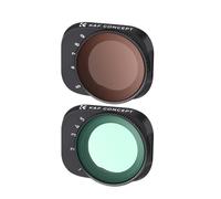ND Filters, Filtre for Drone K&F Concept, Compatible avec DJI Mini 3 Pro, revêtement Variable ND2-ND32/ND32-ND512, Accessoires for lentilles en Verre Optique,for Camera(2 Pcs Set)