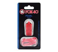 ND Sports Fox 40 Sifflet de sécurité Unisexe Pearl avec dragonne Rouge Taille Unique