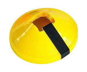 ND Sports K-REY-TR315Y Lot de 10 cônes de Soucoupe Jaune Taille Unique
