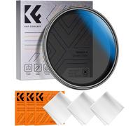 ND2-ND32 Filter Ø62mm 1-5 Stops Crossless ND Variable Density Ultra Fine Neutral Density and 3 Cleaning Cloths for Camera Lens (K Series)