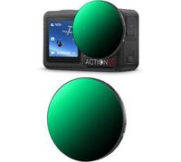 Nd32-512 Snap-On Filter Fast System Compatible With Dji 0smo Action 3/4/5 Pro Neutral Density Variable Hd Optical Glass