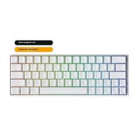 Nd63 Pro 8k Clavier de Jeu mécanique RVB échangeable à Chaud avec commutateurs magnétiques Compatible avec PC E-Sports Accessoires de Jeu personnalisés Cadeaux(ND63 Pro White)