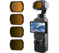 ND8 ND16 ND32 ND64 Filter for Pocket3 Professional ND8 ND16 ND32 ND64 for Breathtaking Motion Blur and Creative Exposure Control in Photography and Videography (4 Pack)