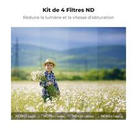 Nd8 Nd16 Nd32 Nd64 Neutral Density Filter Compatible With Dji Neo Hd Lightweight Waterproof Anti-Scratch