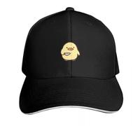 NDBQEYIFV Canard avec Un Couteau Casquette de Baseball Casque de Dur Casque à Claque Craque-Dos, Protection UV Solaire Chapeau Solaire Garçon Enfant Femmes