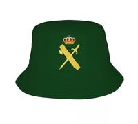 NDBQEYIFV Chapeau de Plage d’été Logo de la Garde espagnole Accessoires Chapeaux à Seau Femmes Chapeau de Soleil Espagne Chapeau Panama Chapeau pêcheur Chapeau de pêcheur