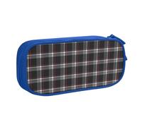 NDDCEDEW Trousse à crayons amusante de grande capacité avec imprimé à rayures pour étudiants - Jolie trousse à crayons pour filles et garçons, adolescents, école, noir, bleu, rose, bleu, Taille