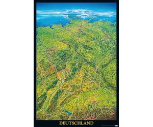 Ndesrepublik Deutschland - Deutschland Poster Geographische Panorama-Karte Bu [Import] [Unknown Binding] Ndesrepublik Deutschland [Unknown Binding] Ndesrepublik Deutschland