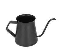 NDiyueAa Bouilloire goutte à goutte en acier inoxydable, 400ml, ergonomique, col de cygne, cafetière à main, accessoires de cuisine