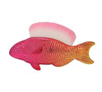 NDiyueAa Ensemble de pinceaux de Maquillage, Poils de Brosse en Fibres artificielles, Doux et respectueux de la Peau, pour Un Fond de Teint Parfait, Une Application de Fard à (Pinceau à ailettes