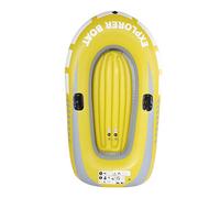 Ndiyueaa kayak gonflable, pour 2 personnes, matériau en PVC, plongée à dérive de pêche, bateau à air en aviron, portable léger, construction robuste, stockage de configuration