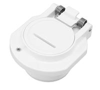 NDiyueAa Raccord Mural de sécurité pour Verrouillage sous Vide de Piscine, pour GW9530, Rotation Libre, Bouton à vis Externe G1 1/2, Capuchon à Ressort, Connexion d'aspiration