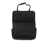 NDiyueAa Voiture Siège Arrière Sac De Rangement Haute Capacité Véhicule Utiliser Sangle Oxford Tissu PU Cuir Muti Poche Auto Backseat Titulaire