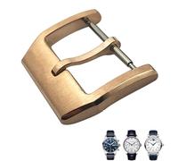 NDJQY Boucle déployante en acier inoxydable 316L de 18 mm, pour bracelet de montre IWC Spitfire en cuir, fermoir déployant, 18mm, Agate