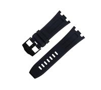 NDJQY Bracelet AP pour Audemars et Piguet Belt 15710/15703 Not Qucik Release 28 mm Nature Fluor Soft FKM Rubber Bracelet Accessoires Bracelet de montre, 28MM, Agate