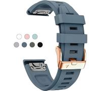 NDJQY Bracelet de rechange rapide en silicone pour Garmin Fenix 6S 5S 7S 20 mm Boucle or rose, taille unique, Acétate, Pas de gemme