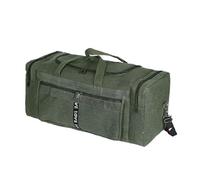 NDJQY Sac de voyage sac à main de gym grande capacité voyage d'affaires sport portable multifonction en toile sacs polochon sac pour homme, Vert L, Taille unique