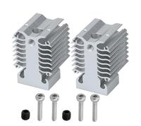 NDKSZHEQ Dissipateur thermique compatible avec le bloc chauffant en céramique Ender 3 V3 Se, accessoires Ender 3 V3 Se, radiateur Ender 3 V3 KE, pièces d'imprimante 3D(2pcs)