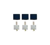 NDKSZHEQ Kit de buses for imprimante 3D V400 avec manchon en silicone, pièces d'extrudeuse, tête d'impression, bloc chauffant en laiton, gorge plaquée cuivre