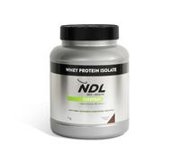NDL Pro-Health Whey Protein Isolate Chocolat - 90% protéines, avec probiotiques Pepzyme Pro®, faible en sucres et graisses, haute digestibilité et solubilité, 1 Kg - Rafa Nadal & Cantabria Labs