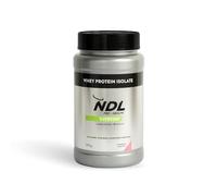 NDL Pro-Health Whey Protein Isolate Fraise - 90% protéines, avec probiotiques Pepzyme Pro®, faible en sucres et graisses, haute digestibilité et solubilité, 500 g - Rafa Nadal & Cantabria Labs