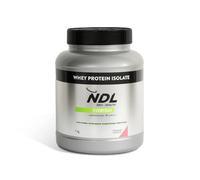 NDL Pro-Health Whey Protein Isolate Fraise - 90% protéines, avec probiotiques Pepzyme Pro®, faible en sucres et graisses, haute digestibilité et solubilité, 1 Kg - Rafa Nadal & Cantabria Labs