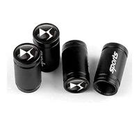 NDMUS 4 Pièces Bouchons de Valve de Voiture, pour Citroen Ds2 Ds3 Ds4 Ds5 Ds6 Ds7 Bouchons de Valve de Pneu Aluminium Capuchon Antipoussière de Roue Accessoires,A