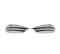 NDNCZDHC 1 Pair Front Bumper Fog Light Grille Cover 2058852523 Stylish Look Protective Fog Light Mesh Grille Insert for C - Class A205 C205 W205