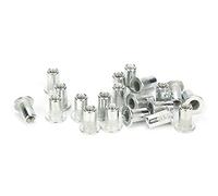NDNCZDHC 100Pcs Rivet Nuts Open End Thread Insert Hollow Kit Fastener Hardware Industrial Supplies M3x20
