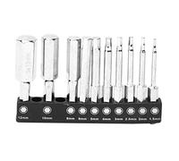 NDNCZDHC 10PCS Hex Shank Screwdriver Bits Magnetic Bits 1.5-12mm 60mm Length