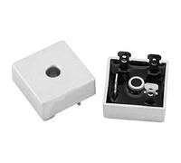 NDNCZDHC 10pcs KBPC3510 Silicon Bridge Rectifier, 35A 1000V Metal Case Silicon Bridge Rectifier for Single Phase Rectification