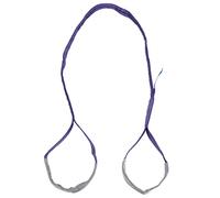 NDNCZDHC 1T CAPATION STRAP WEB SLING, épaissis du matériau PES One Piece avec une élingue de levage de moteur à double anneau pour le port, Transport (2m)
