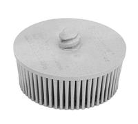NDNCZDHC 2 Inch BristleDisc Grit Abrasive BristleShank Attachment Disc for Removes Burr Rust Coatings On Metal (Grey)