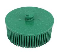 NDNCZDHC 2 Inch BristleDisc Grit Abrasive BristleShank Attachment Disc for Removes Burr Rust Coatings On Metal (Green)