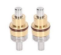 NDNCZDHC 2 PCS Joystick de Simulateur d'Excavatrice, Bouton de Joystick d'Excavatrice à Poignée d'Ogive en Laiton pour Leviers de Commande d'Excavatrice