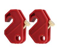 NDNCZDHC 2 PCS Verrouillage universel disjoncteur unique, nylon avec dispositif disjoncteur vis à vis pour des poignées verrouillage de 8 mm